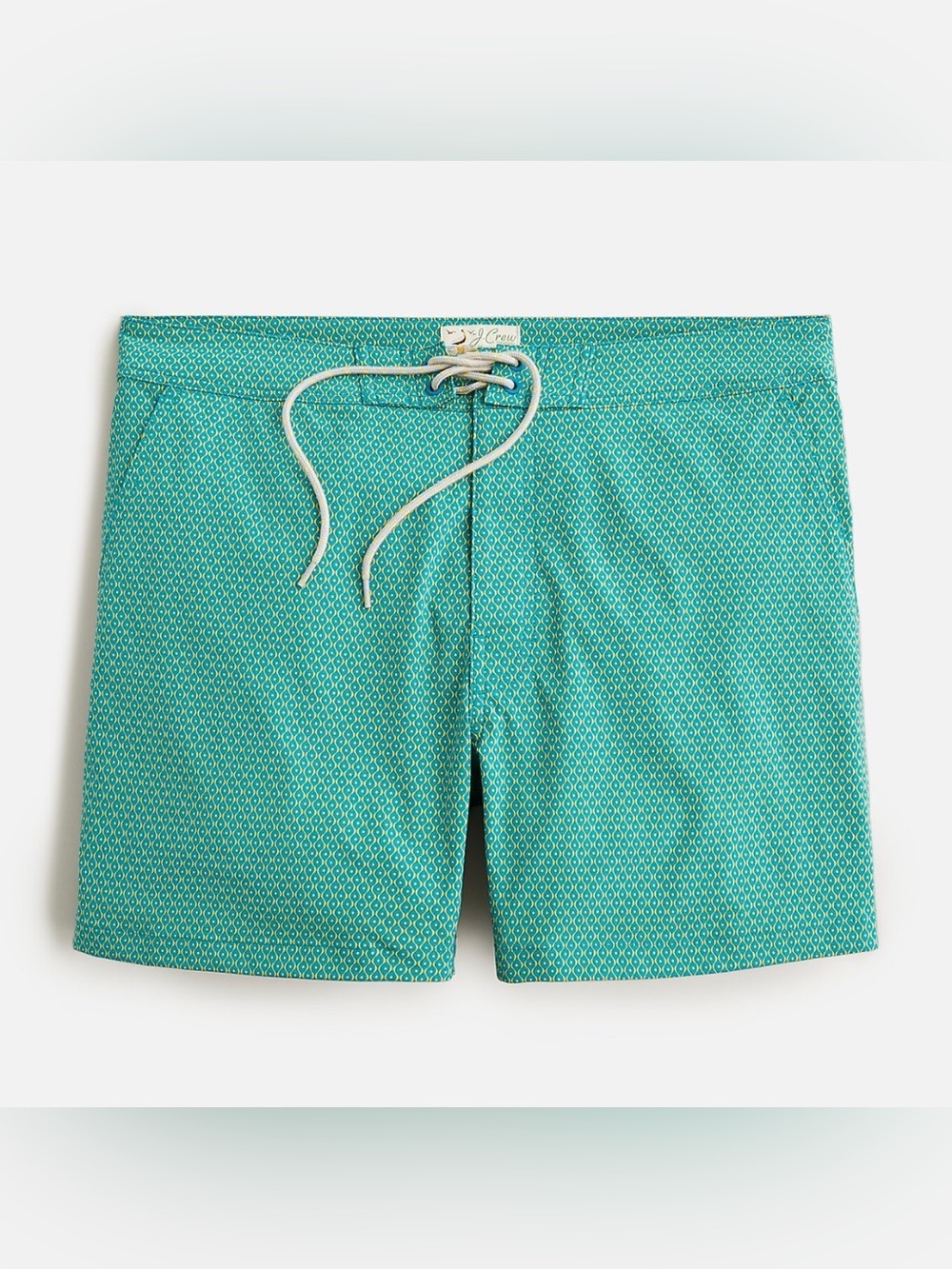 J.Crew Breaker Board Shorts Men’s Size 38 Teal Swim Trunks